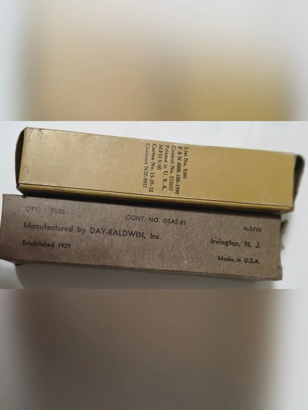 Antique US Army Issue Medical Supplies WWII
